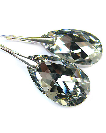 Kolczyki kryształ Swarovski - Zwierciadełka, Marisella