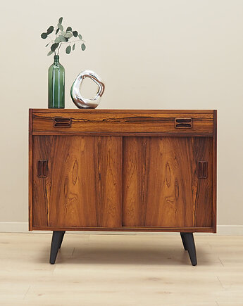 Szafka palisandrowa, duński design, lata 70, produkcja: Dania, Przetwory design