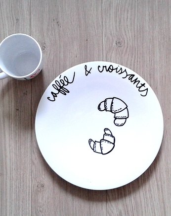 caffee & croissants, my mug company