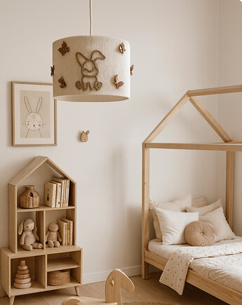 Lampa w króliczki do pokoju dziecka - króliczek, Boholine