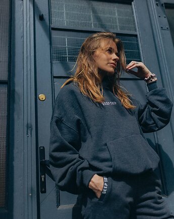 Bluza z kapturem GRAFIT, DEEP TRIP