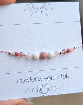 Kamień księżycowy, kwarc i turmalin, Moui