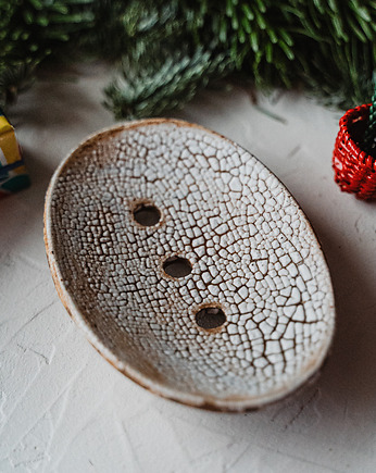 Mydelniczka ceramiczna OVAL, rękoczyny