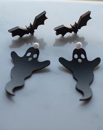 Kolczyki Halloween Duchy duszki, iziartwear