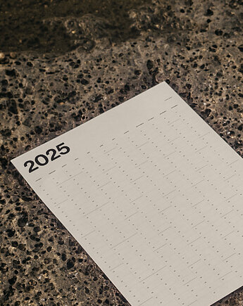 Kalendarz ścienny 2025 / wzór 2, Alina Rybacka