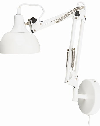 Kinkiet biały metalowy lampa nocna, OKAZJE - Prezenty na 18
