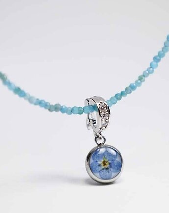Naszyjnik apatyt z Niezapominajką, Lovely Jewellery