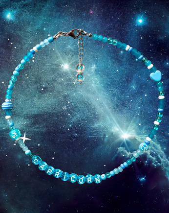 Naszyjnik dla zodiakary #blue, Doris's Shop