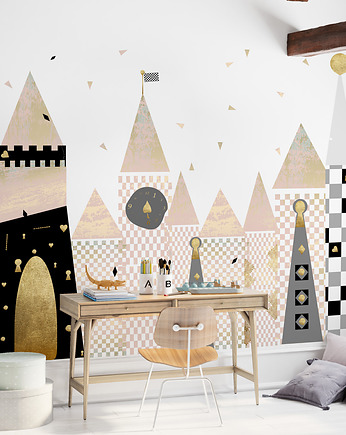Tapeta dla dzieci Pink Wonderland (mural), Humpty Dumpty Room Decoration