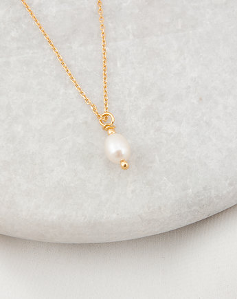 Naszyjnik z perłą perełka perły idealny prezent dla mamy, Flurry 