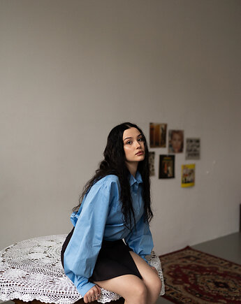 Koszula niebieska A06, LUREN