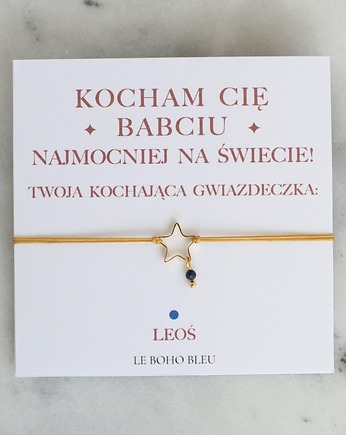 Dla Babci - Kamienie Urodzeniowe Wnucząt, Le Boho Bleu