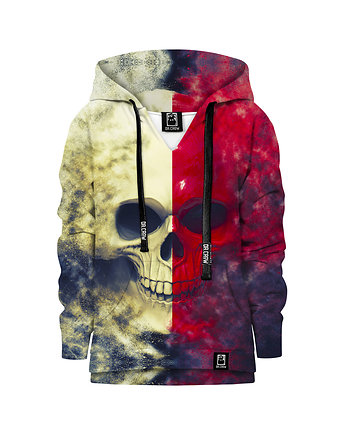 Bluza Dziewczynka DR.CROW White Red Skull, DrCrow
