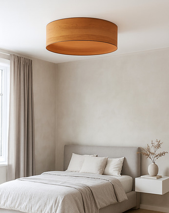 Duża 80 cm lampa sufitowa do sypialni MEDINA ECO fi - 80 cm, LYSNE