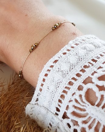 Bransoletka z hematytem, LEI handmade 