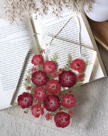 Obrazek z suszonymi kwiatami w żywicy, Floral Home