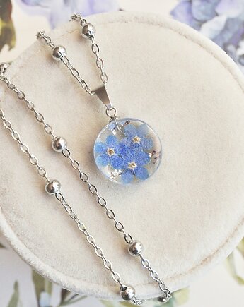 Naszyjnik z kwiatami niezapominajki, Colie