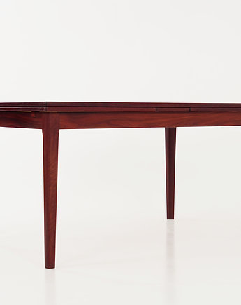 Stół palisandrowy, duński design, lata 70, producent: Skovby, Przetwory design