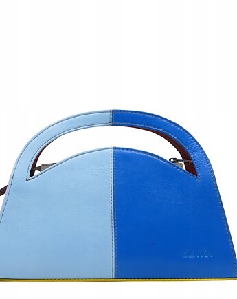 Torebka skórzana do ręki i na ramię dwustronna skórzana oryginalna OLIVKA, Olivka Warsaw