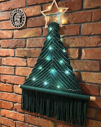 Świąteczna Choinka ze Sznurka - Zapakowana na Prezent, Warsztat Sznurka