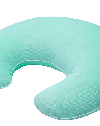 Miętowa poduszka do karmienia, aksamitna Velvet, Nukko Design