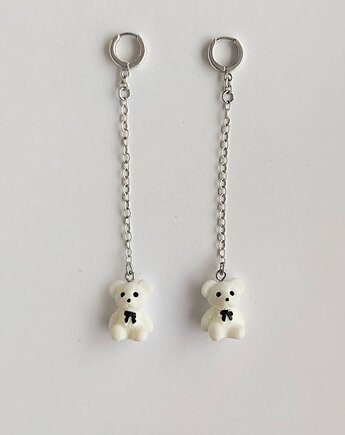 Kolczyki srebrne MIŚ, Katarzyna Kaminska ART