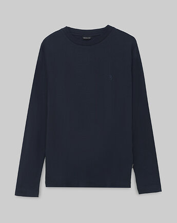 Longsleeve modolo granatowy, BORGIO