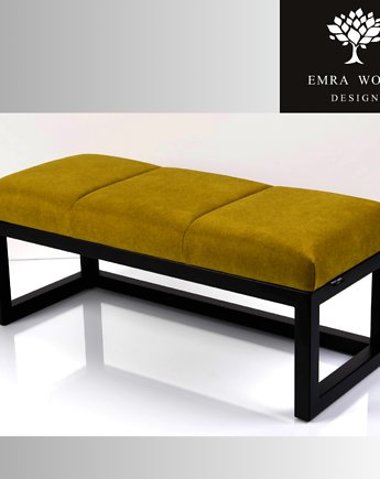 Ławka Tapicerowana Industrialna Tkanina STRONG 07 LGM-444, EMRA WOOD DESIGN