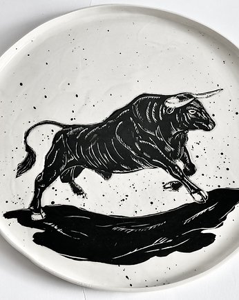 Zestaw talerz z serii ANIMALS, NG Autorska bizuteria ceramiczna