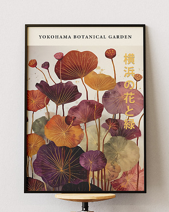 Plakat Yokohama - Japonia - Kwiaty, DAPIDOKA