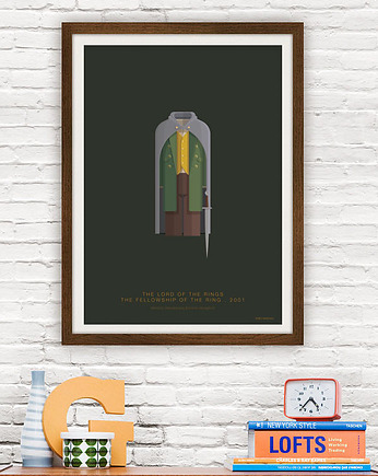 The Lord of the Rings - Merry - plakat 50x70 cm, minimalmill