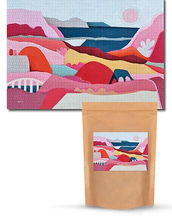 Puzzle 2000  Myland by Magda Magiera w ecoworeczku, MUNO puzzle