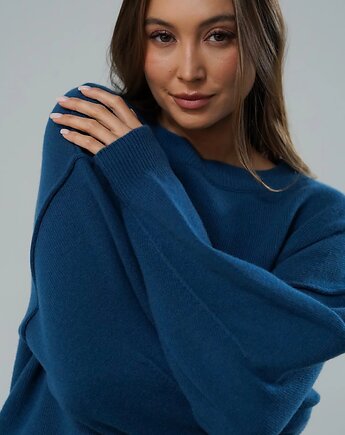 Sweter Cashmere Hug Morski, MKTP