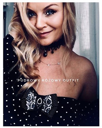 Brosza  Glamour NEW, Pudrowy Różowy