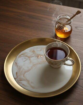 Elegancka taca z żywicy epoksydowej , FantasticJewelry