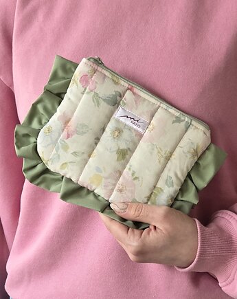 Kosmetyczka falbanka kwiatowa, mi.KREO