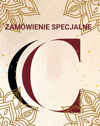 Zamówienie- GOLDEN LEAFS,  unikatowy naszyjnik z żywicy, Chodelska Art Studio