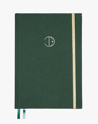 Simple Green Garden - notatnik B5, bullet journal, twarda oprawa, Devangari Art