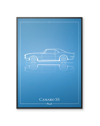 Plakat Motoryzacja - Camaro SS '67, 