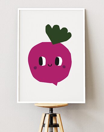 Miss Radish plakat, milostudio