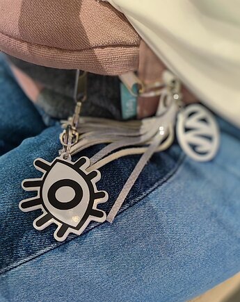 Brelok odblaskowy Oko, Natty design