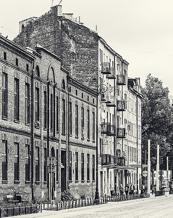 Warszawa - Dzielnica Praga - dekoracja ścienna, Dekoracje PATKA Patrycja Kita