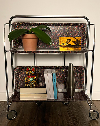 Wózek barowy Gerlinol, Niemcy, lata 60., Bałwanki z gałganków