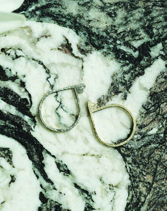 Pierścionek Serce IV Złocony, Marta jewelry