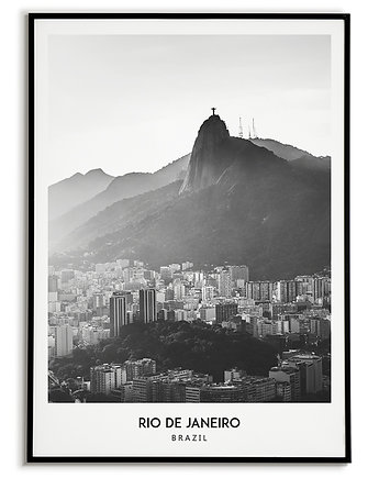 Plakat miasto BRAZYLIA - RIO DE JANEIRO obraz, Bajkowe Obrazki