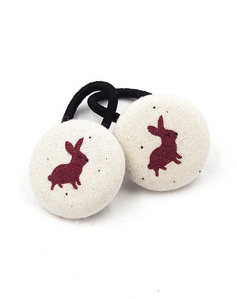 Gumeczki do włosów Baby Animals Królik, Momilio