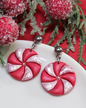 Kolczyki świąteczne cukierki, Mintique