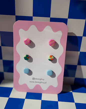 Zestaw 3 par małych sztyftów, Dwie Gliny