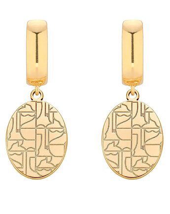 Złote kolczyki Art N1, SOTHO