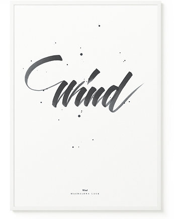 Plakat "Wind", Magdalena Lauk